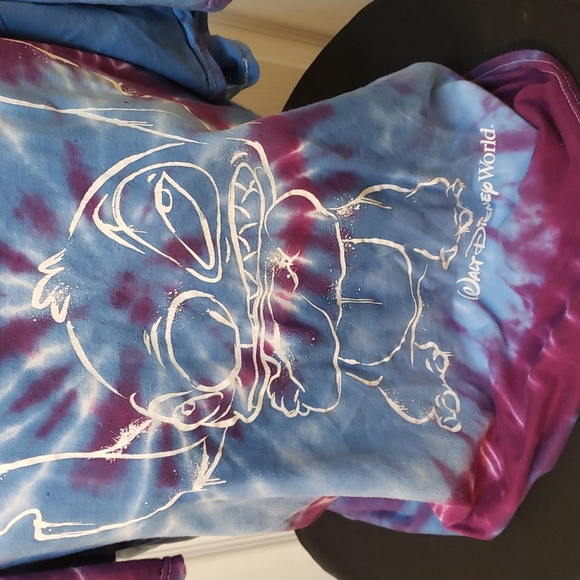 Tie died stitch short sleeve tee - Picture 2 of 4